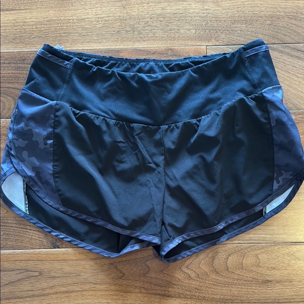 ZYIA Black Athletic Shorts Performance Fabric